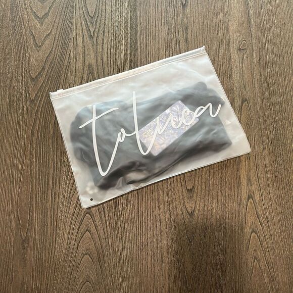 NWT Toluca Amina Bikini Top Waist Wrap Triangle Onyx Size M/L - Picture 7 of 7